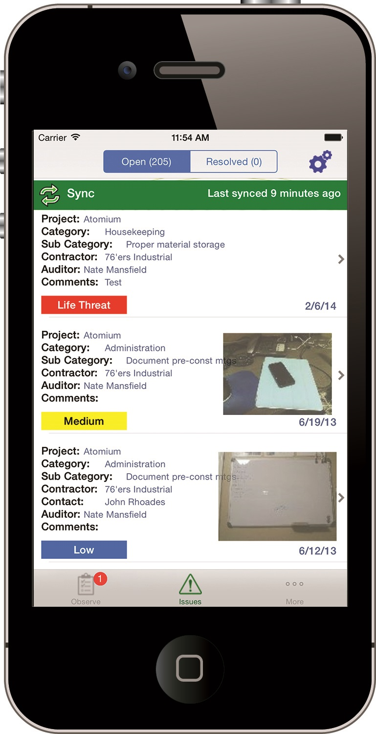 The app helps construction contractors identify which projects, contractors, crews or even work tasks are most at risk of increased injuries.