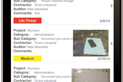 The app helps construction contractors identify which projects, contractors, crews or even work tasks are most at risk of increased injuries.