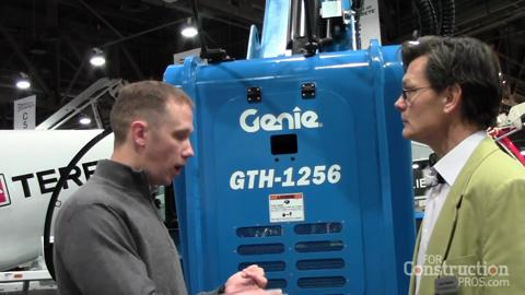 Video: Genie's New GTH-1256 Telehandler Puts 7,000 lb. 56 ft. in the Air