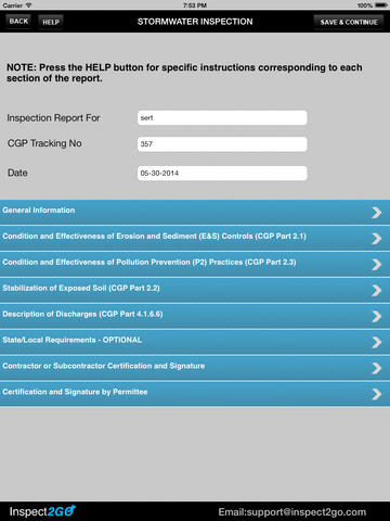 The customizable digital reports can help contractors meet the minimum reporting requirements on construction stormwater permits.