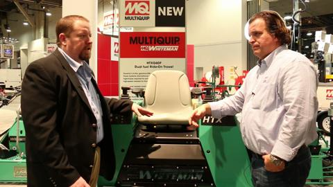 Video: Multiquip Whiteman Dual Fuel HTX Series Power Trowel Runs on Either Gasoline or LPG Propane