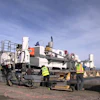 Video: Guntert & Zimmerman S1500 Slipform Paver at Buckley Airforce Base