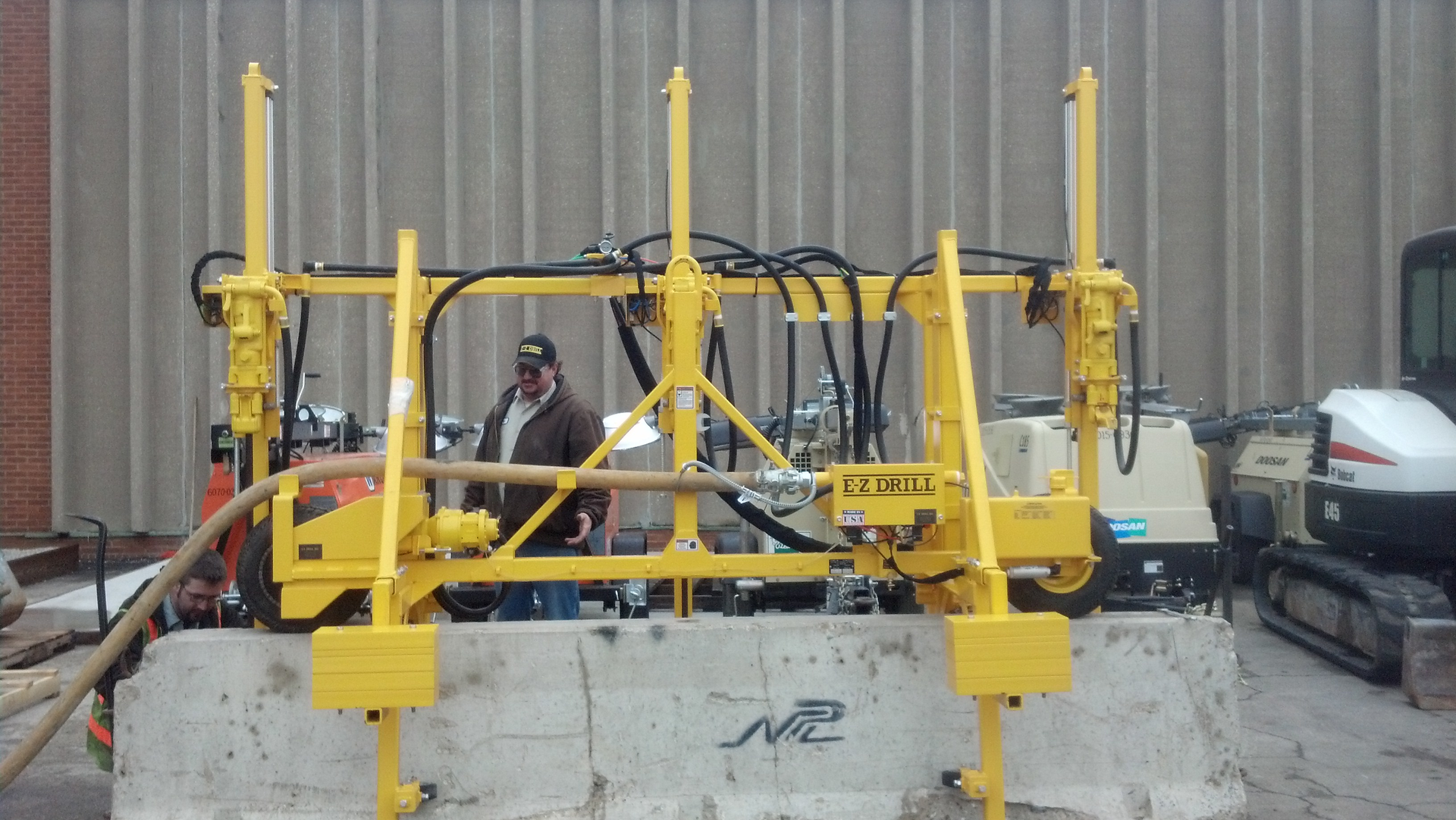 Three gang Parapet Wall Drill 554b88c61e4fc
