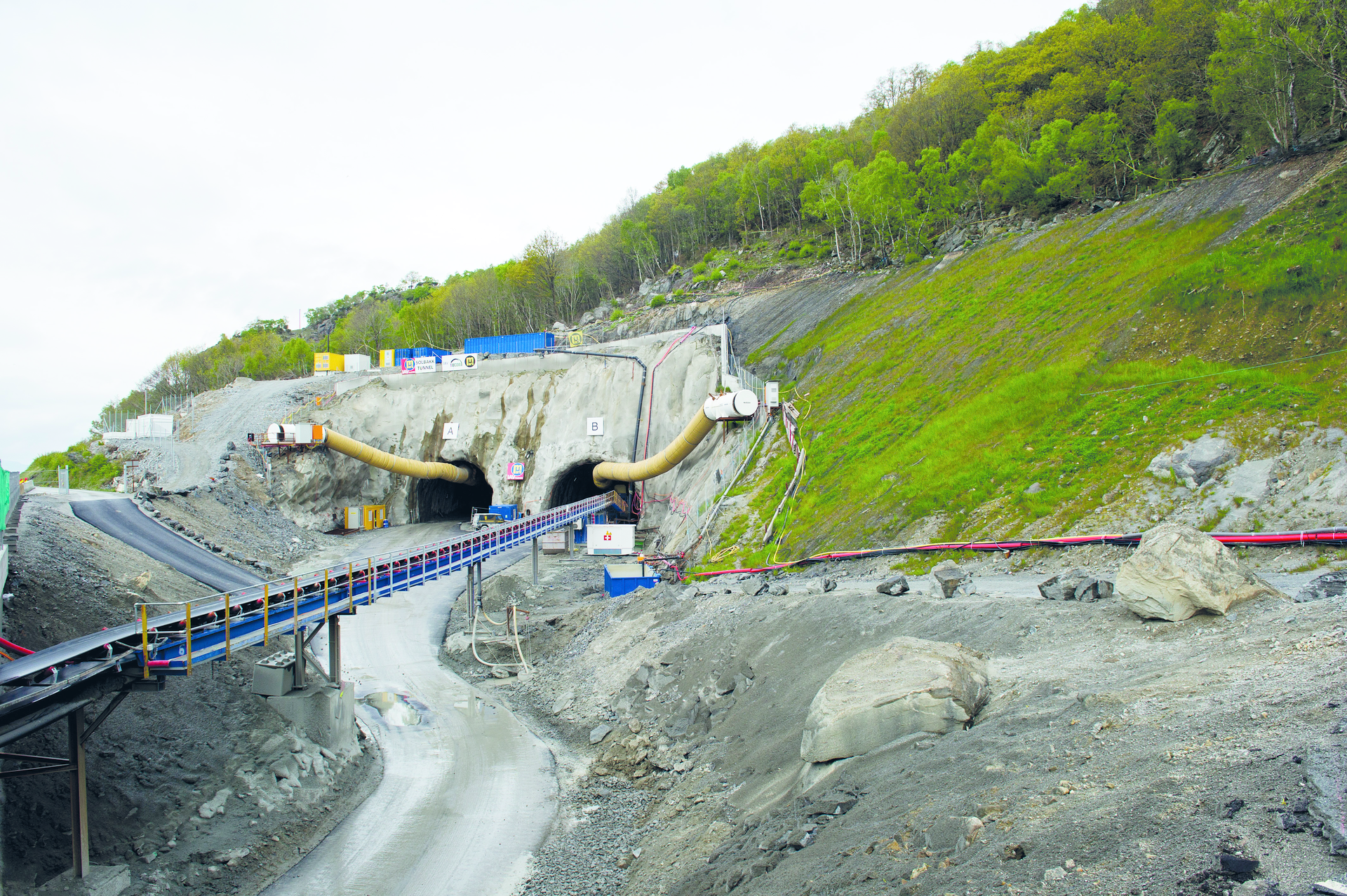 Burrowing underground for more than 8 miles and incorporating a pair of parallel tunnels, each with two lanes running in opposite directions, it will be nearly 984 feet below sea level at it lowest point.