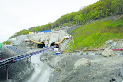 Burrowing underground for more than 8 miles and incorporating a pair of parallel tunnels, each with two lanes running in opposite directions, it will be nearly 984 feet below sea level at it lowest point.
