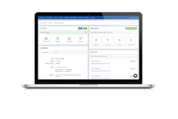 Detailed final reports after work order completion can include text and images.