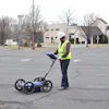 US Radar Q5 by manhole in parking lot 55d63e3d9ca3e