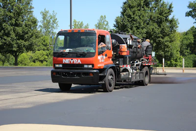 “When it’s not drying, when it doesn’t cure, when you’re concerned about tracking – that’s when you’re going to get yourself into a bind,” says Tony Heffernan. “Those are signs you should stop sealcoating.”