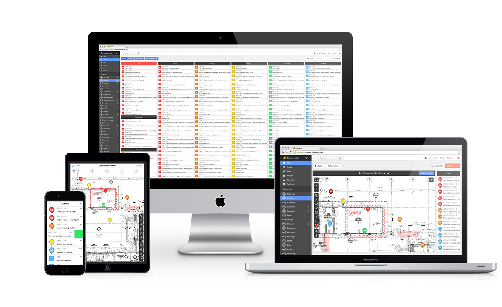 “There was so much technology dedicated to the pre-construction phase of the project, but after the hand-off to the field there was very little technology employed,” said co-founder Javed Singha. “Fieldwire fills this void by providing a task management and collaboration platform combined with a great plan viewer and issue tracker to help foremen, supers and engineers increase productivity, eliminate rework and reduce waiting time.”