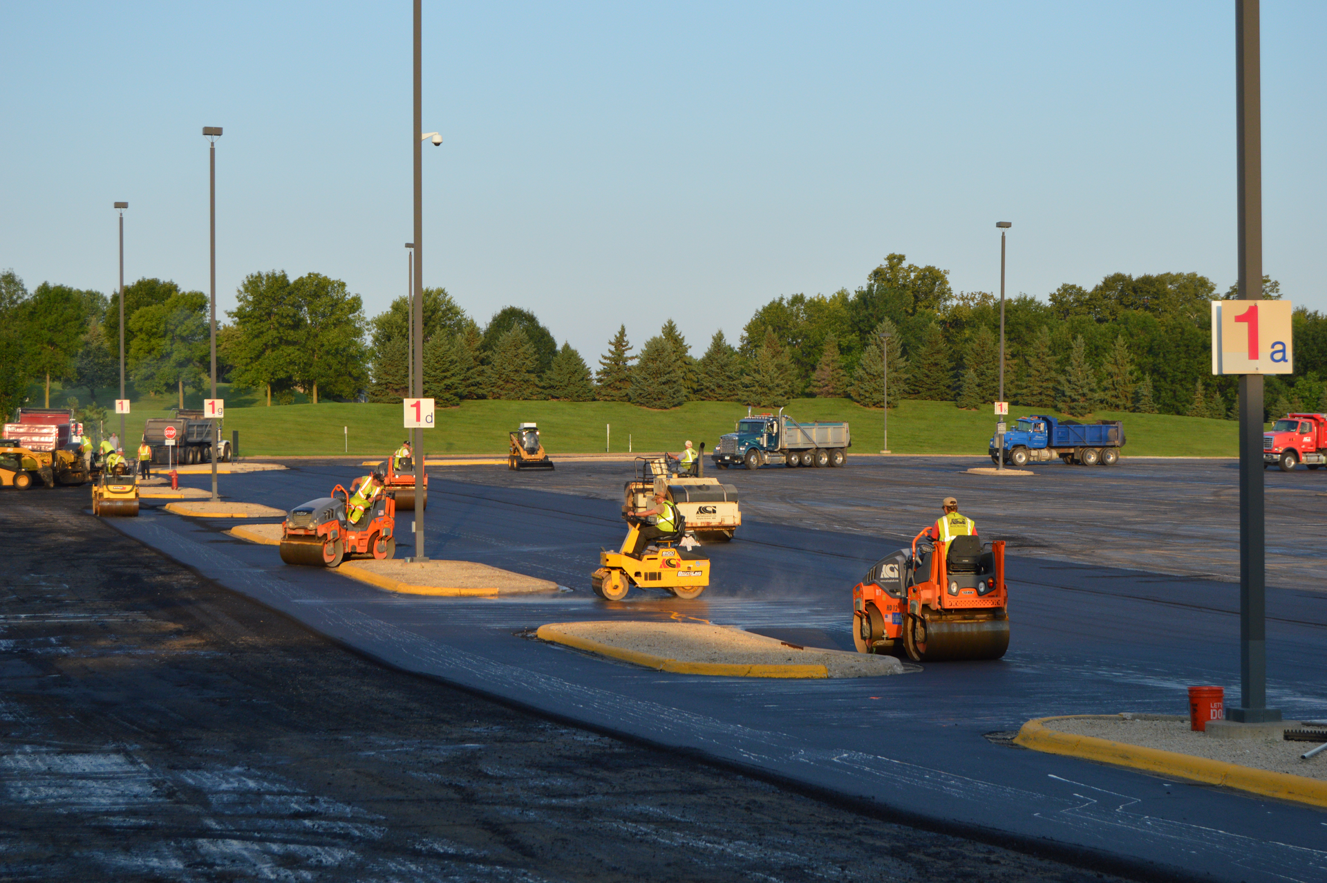 When scheduling jobs ACI Asphalt provides foremen with as much detail as possible on their iPad including location, job components, which employees will be working, and what equipment and traffic control is needed among other specifics. The information is accessible through the foreman’s app.