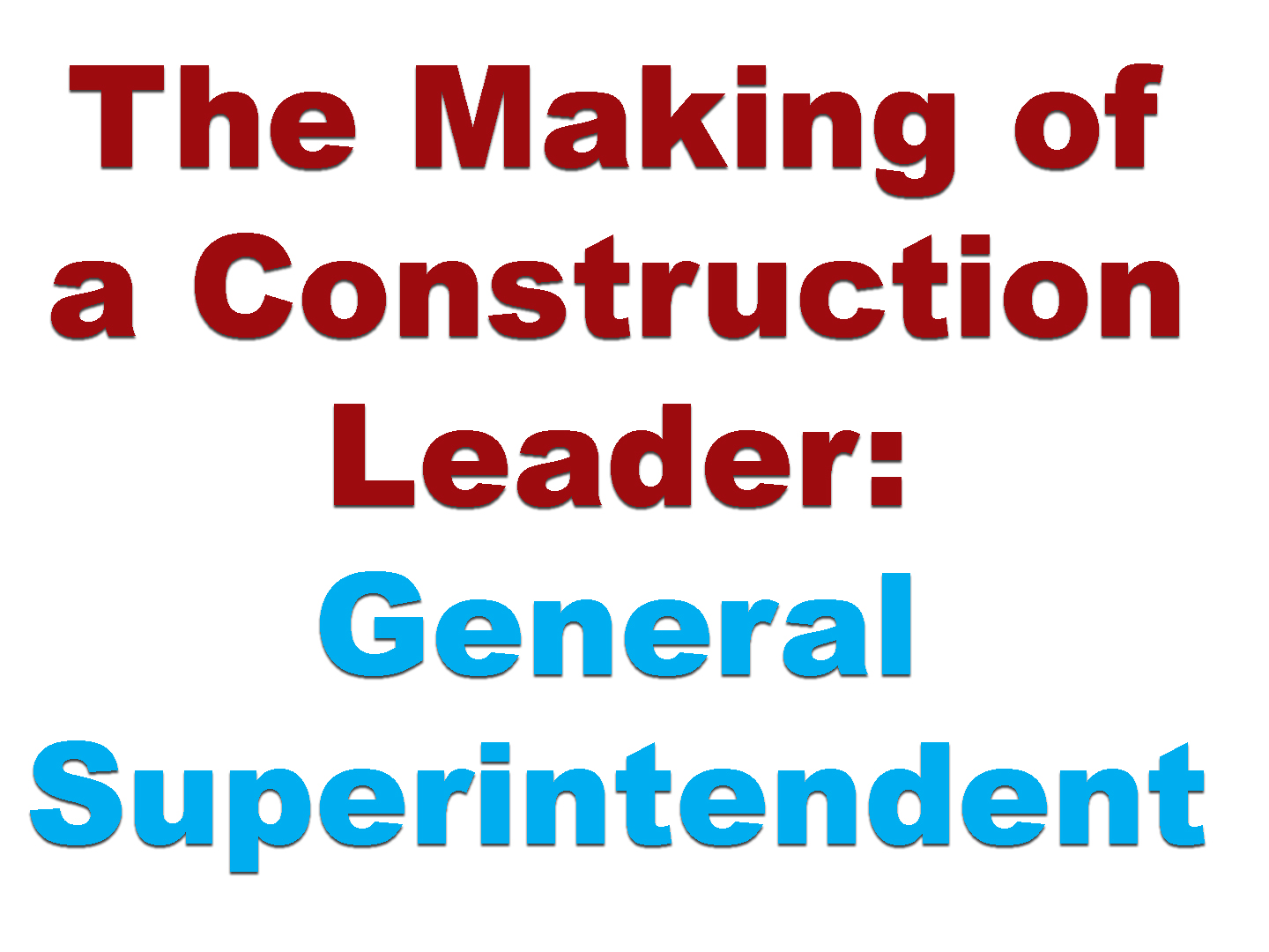 Making of general superintendent 565f55e064391