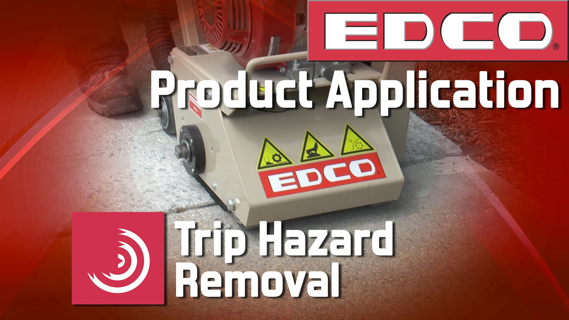 [VIDEO] EDCO Product Application - Trip Hazard Removal