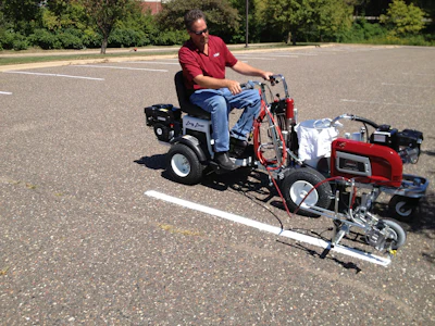 While the cost of these conversion units may range from $4-10,000, possibly equal to the cost of your striping unit, manufacturers say they are well worth the price tag, just based on the fatigue factor alone.