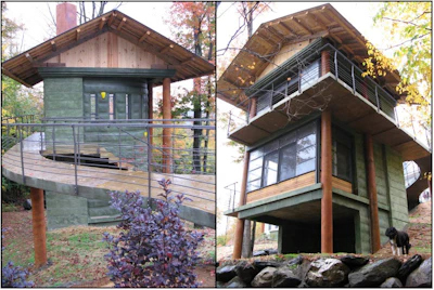 Figure 4: “Treehouse” for Chuck and Wendy Black.