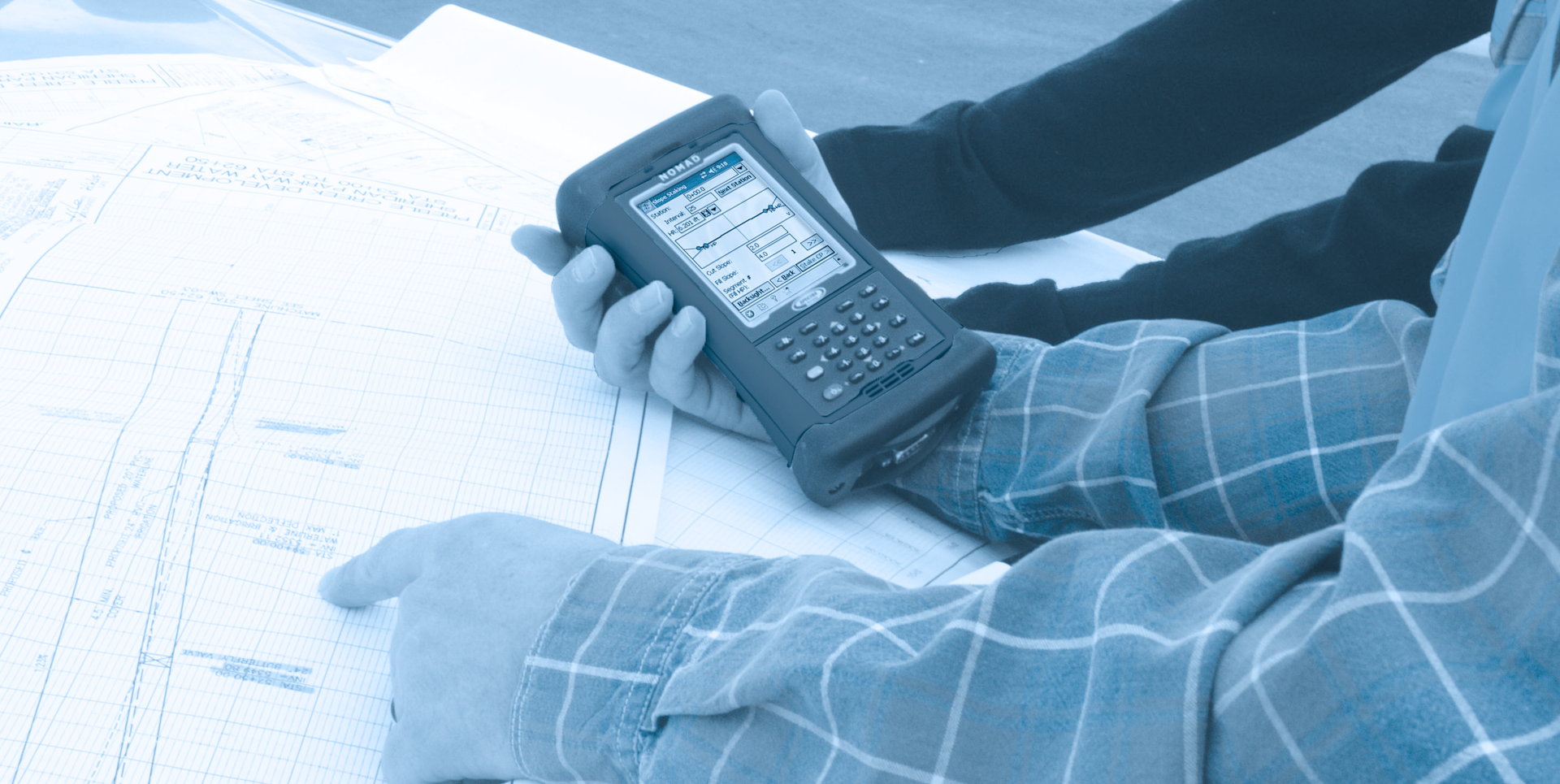 Spectra Precision Nomad 1050 Data Collector Appli 56bb94687f8c4