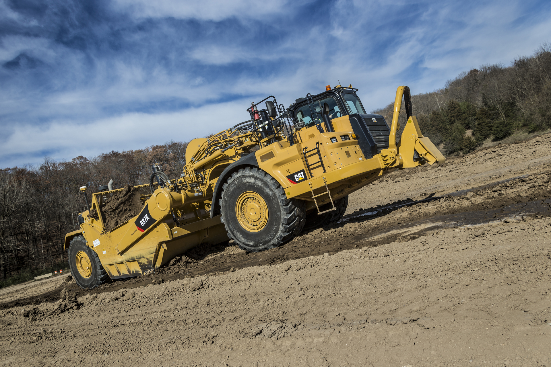 Each new Cat machine, including the 630K Series wheel-tractor-scrapers, are put through extensive testing at the Peoria Proving Grounds prior to production.