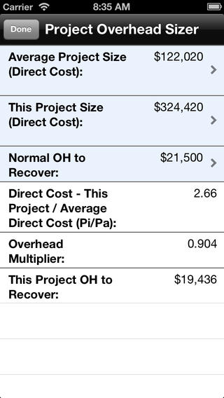 The Stevens Construction Project Overhead Sizing Calculator uses current banking data of the behavior of costs in construction contracting to help contractors size overhead.