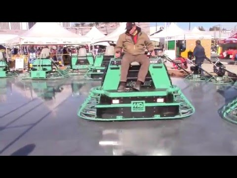 Multiquip HTX STX ride on trowels