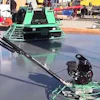 Multiquip walk-behind with Instaclutch
