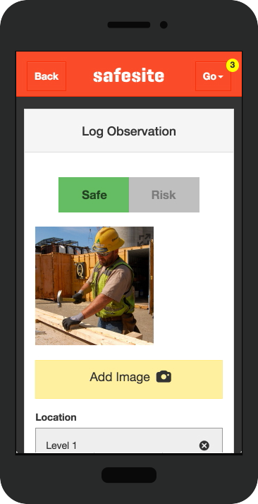 Real-time notifications when safety issues are raised.