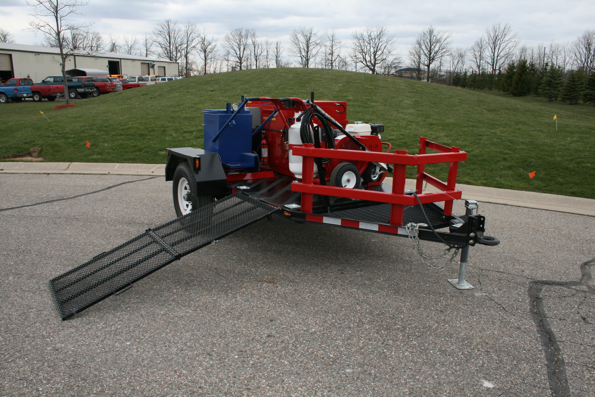 KM International will give away this crack repair trailer package at NPE 2017.