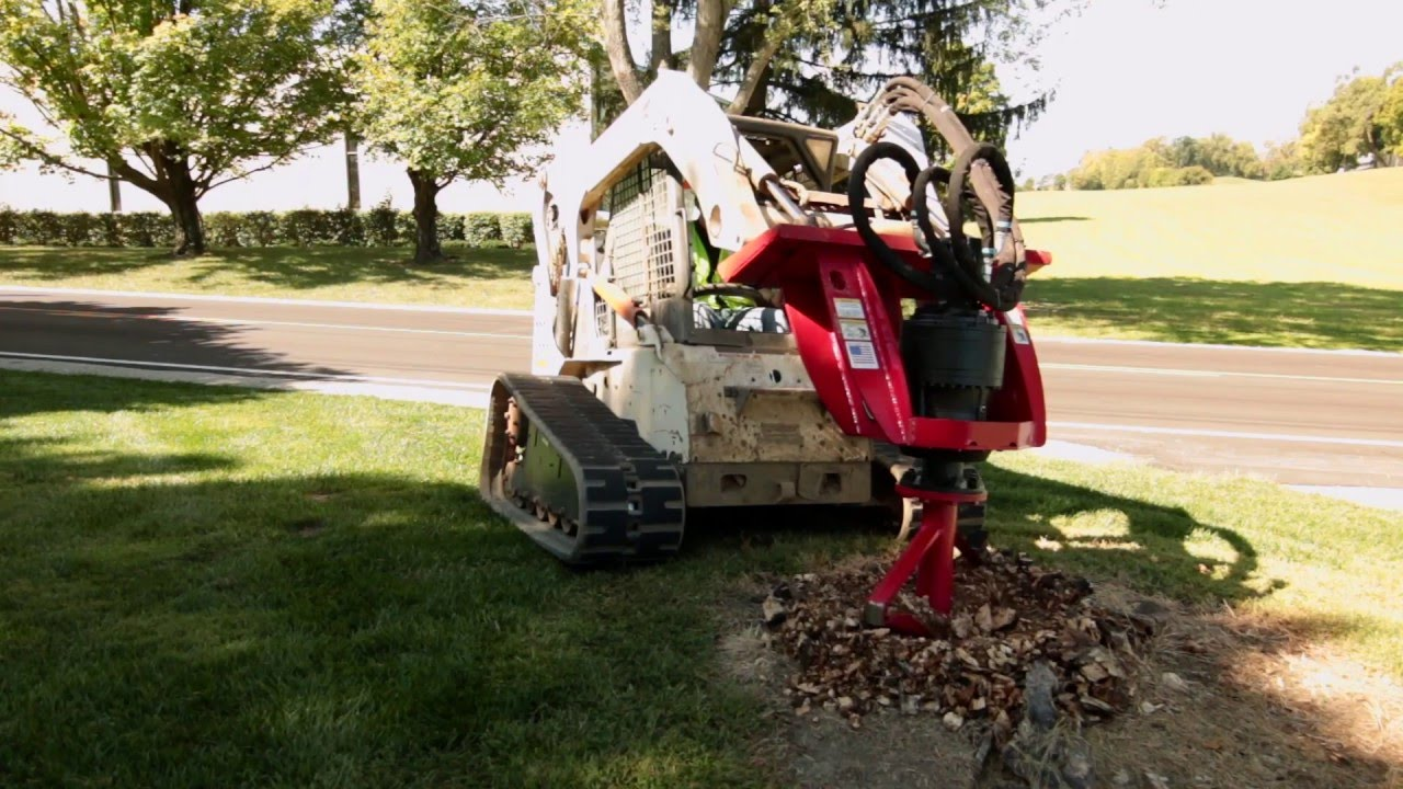 [Video] Fecon Stumpex Stump Grinder Attachment
