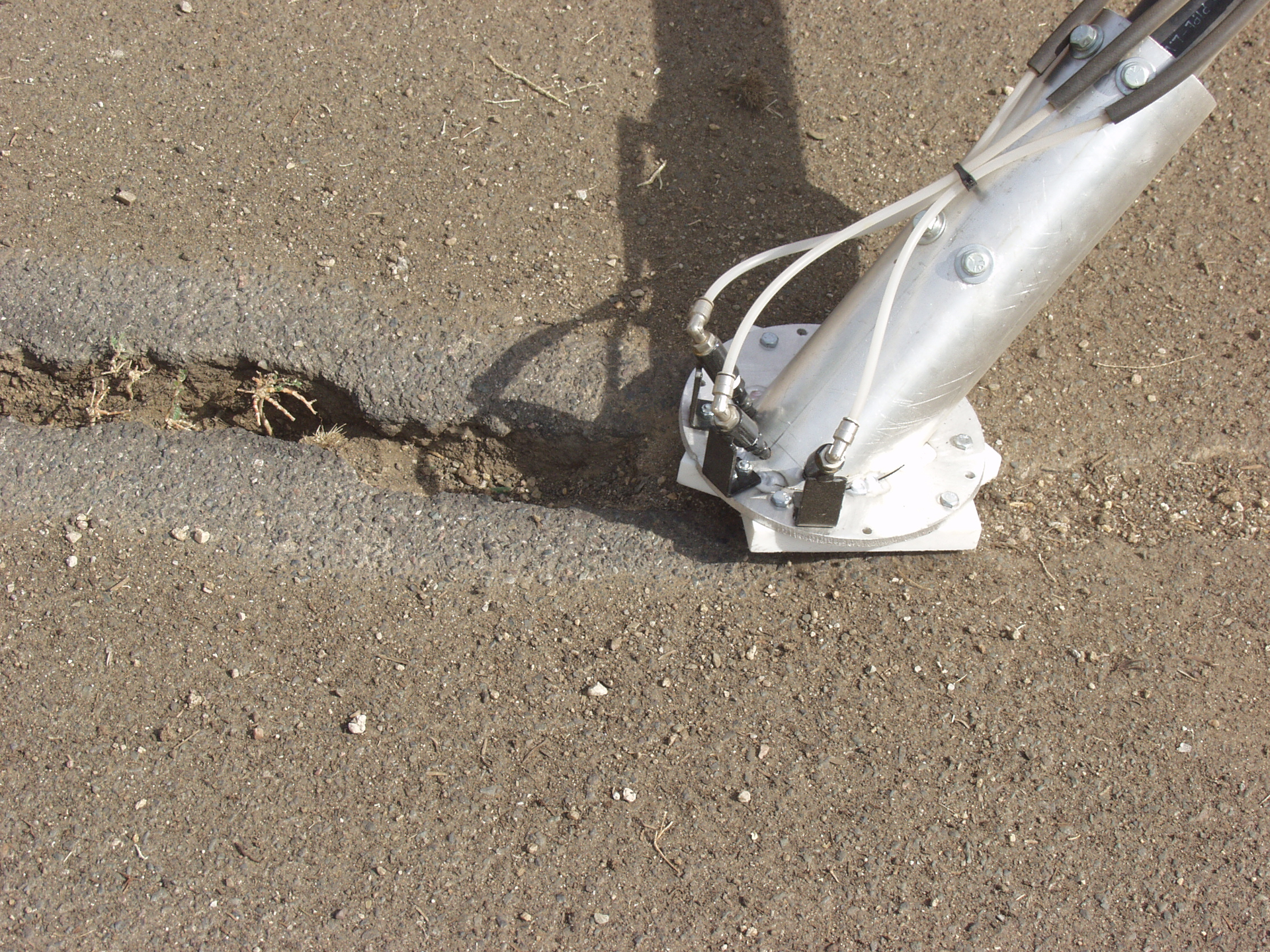 A crack vacuum is specially designed to eliminate debris from the crack without the dust created by air compressors. These vacuums clean pavement cracks and maintain a clean environment while preserving worker and public safety.