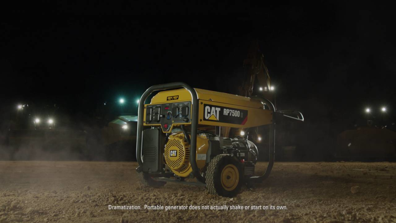 [VIDEO] Introducing Cat RP Portable Generators