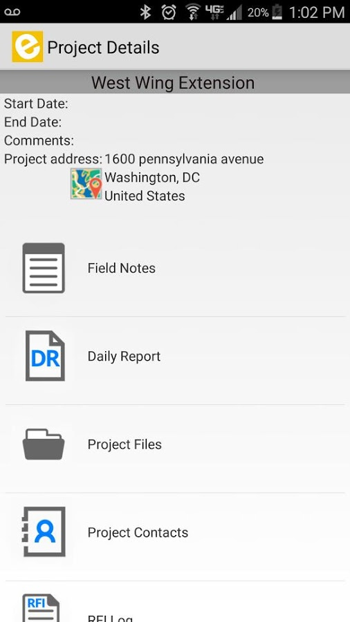 Create, store and access your project’s daily reports, field notes, files, photos, contacts and RFIs with the eSUB Field Works mobile app.