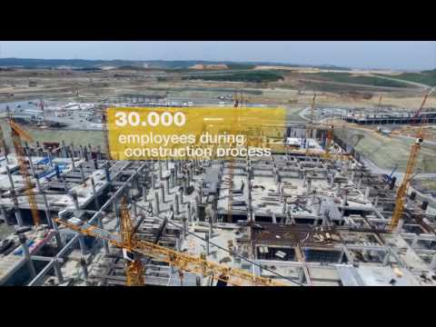 [Video] 58 Liebherr Tower Cranes Aid Construction of the World's Largest Airport in Istanbul