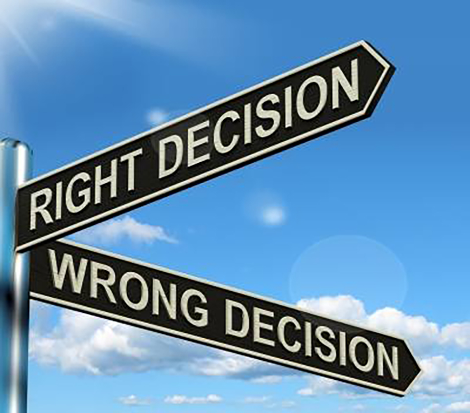Even good people can fall prey to not taking the time to make good decisions, or worse, ignore important and available information that would have led them to a better decision.