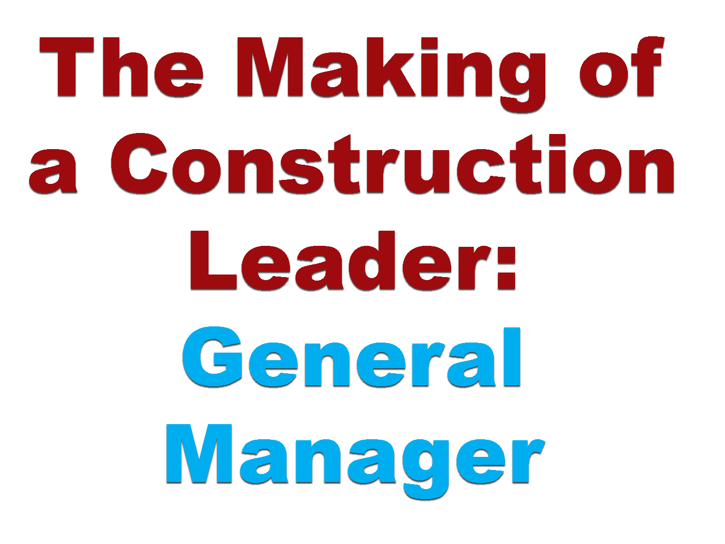 The role of general manager is a role that is designed to be active and engaging.