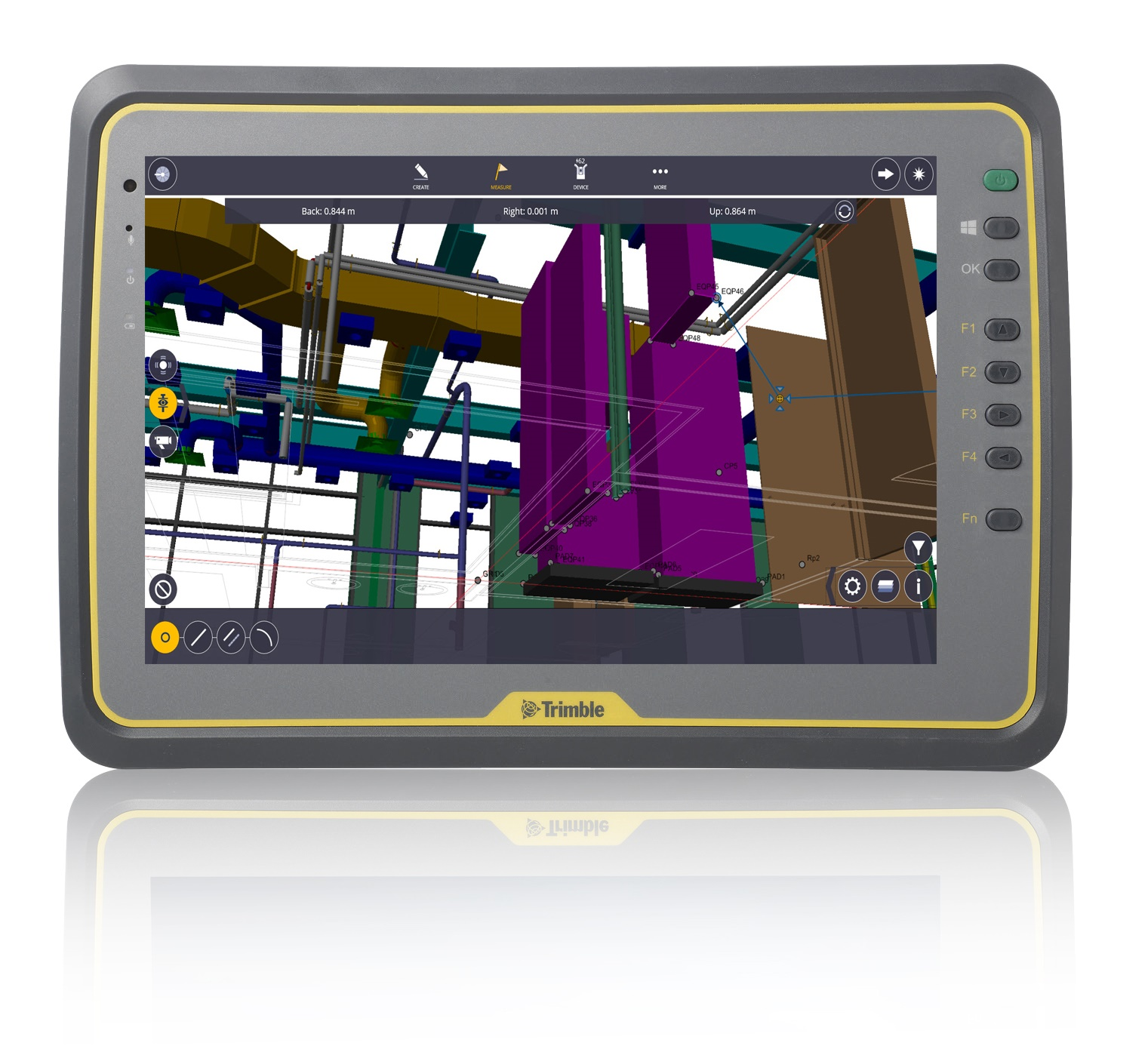 Trimble Field Link MEP 3D Model Perspective 5819ed86570de