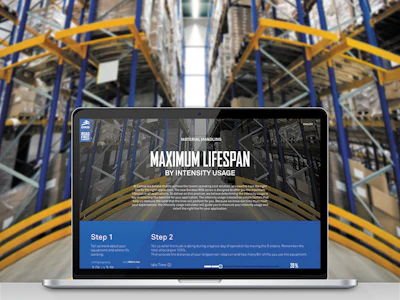 When logging on to the online usage intensity calculator, visitors to the site get a very intuitive process to follow to get the right tire selected for their application.