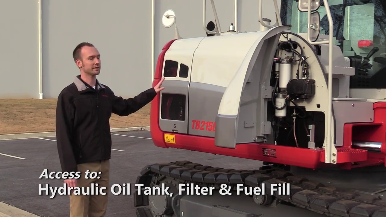 [Video] Takeuchi TB2150 Excavator Walkaround