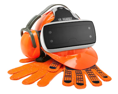 Ditch Witch's innovative virtual reality training experience provides an opportunity to simulate a real HDD jobsite via the technology’s two-screen display and joystick.
