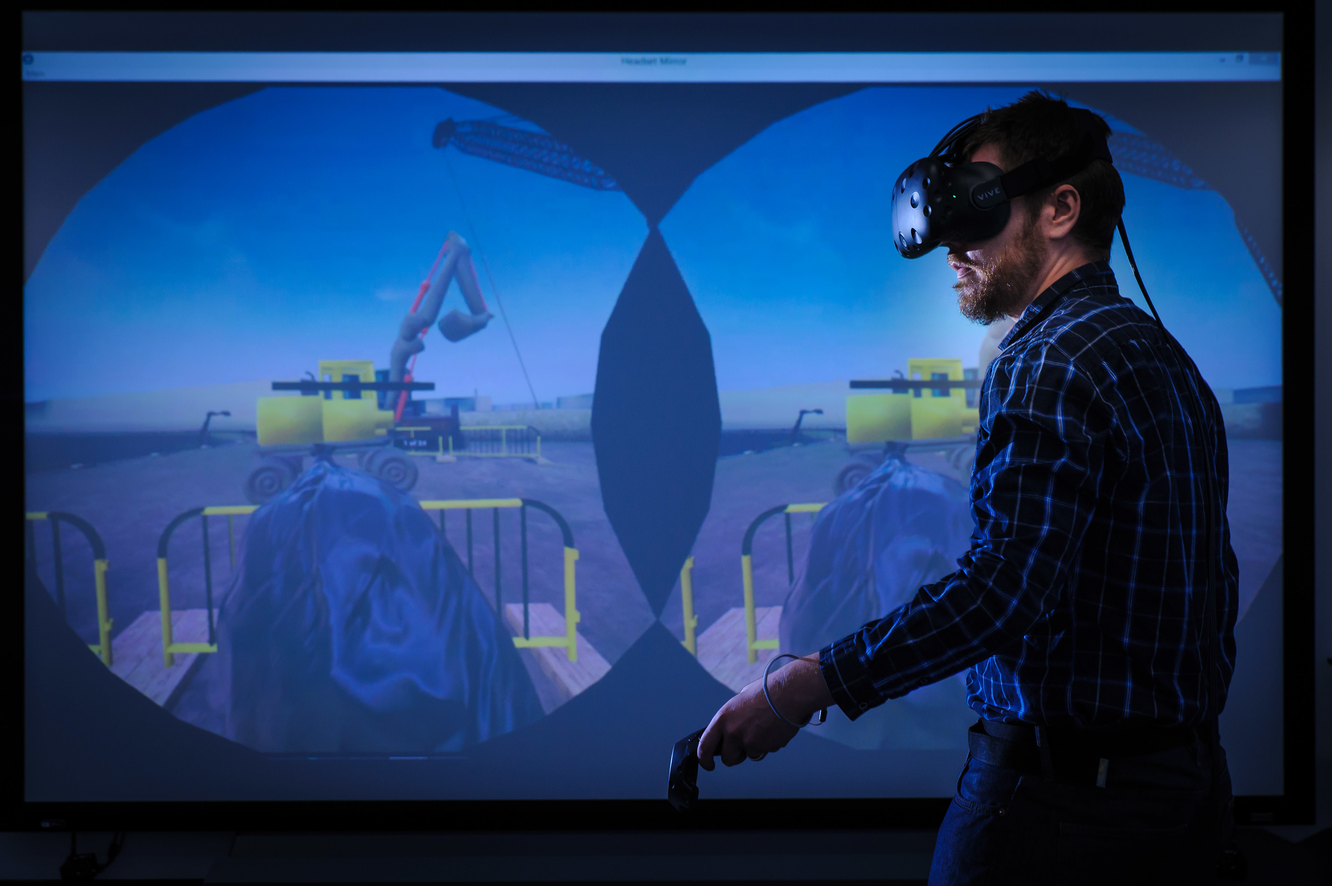 The Rhur-University Bochum (RUB) VR technology replicates the actual site where trainees will work; real-world elements such as sound and machinery are included to create as realistic an experience as possible.