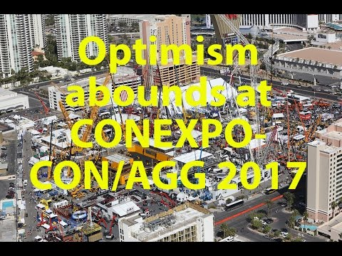 [VIDEO] Bullish CONEXPO Crowd Expects a Big 2017 without Federal Road Funding