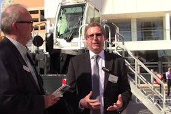 Liebherr LRT 100-ton rough terrain crane designed for jobsite duty