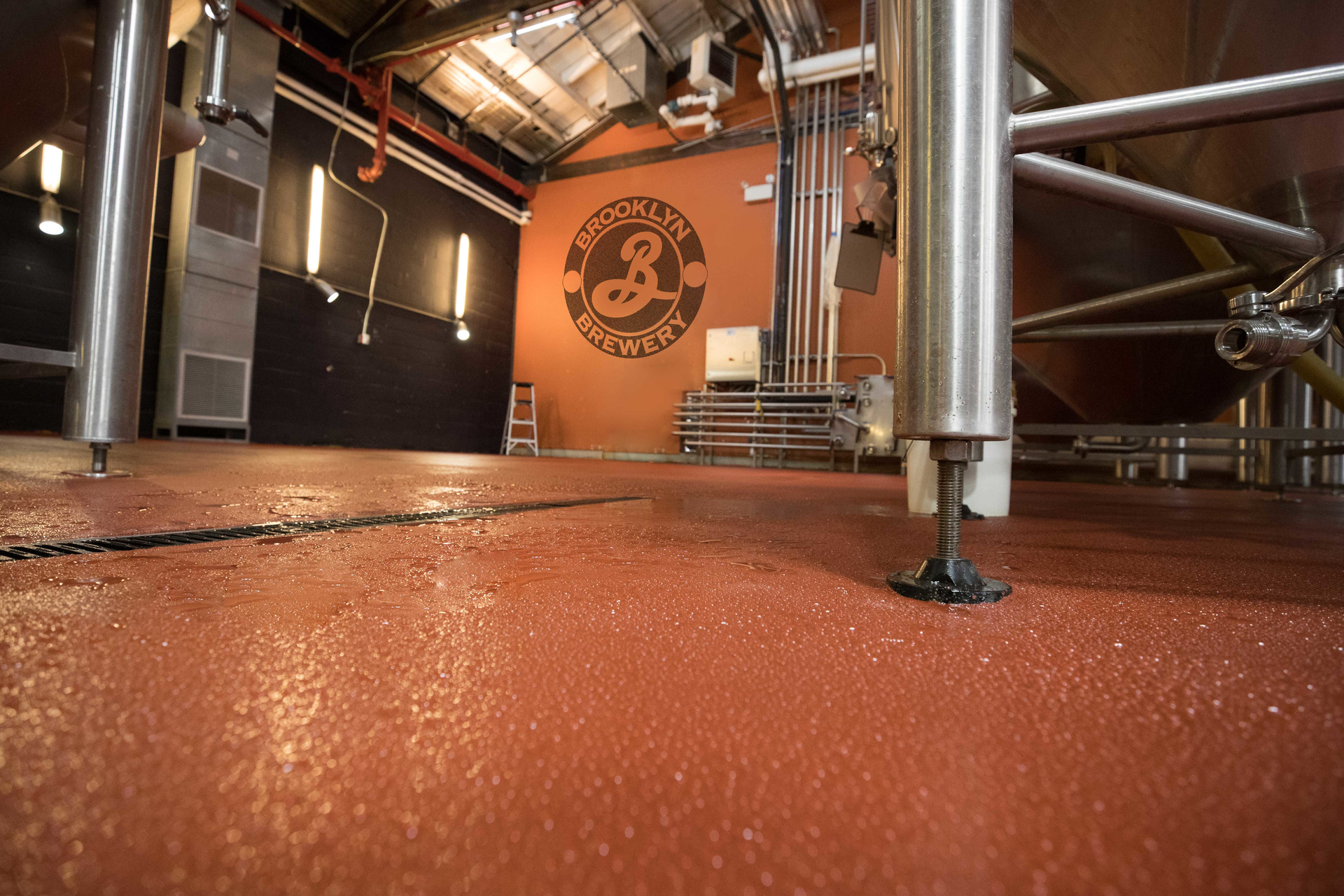 Flowcrete Americas supplied Brooklyn Brewery's Williamsburg plant with close to 8,000 sq. ft. of cementitious urethane as part of a major upgrade of the site.