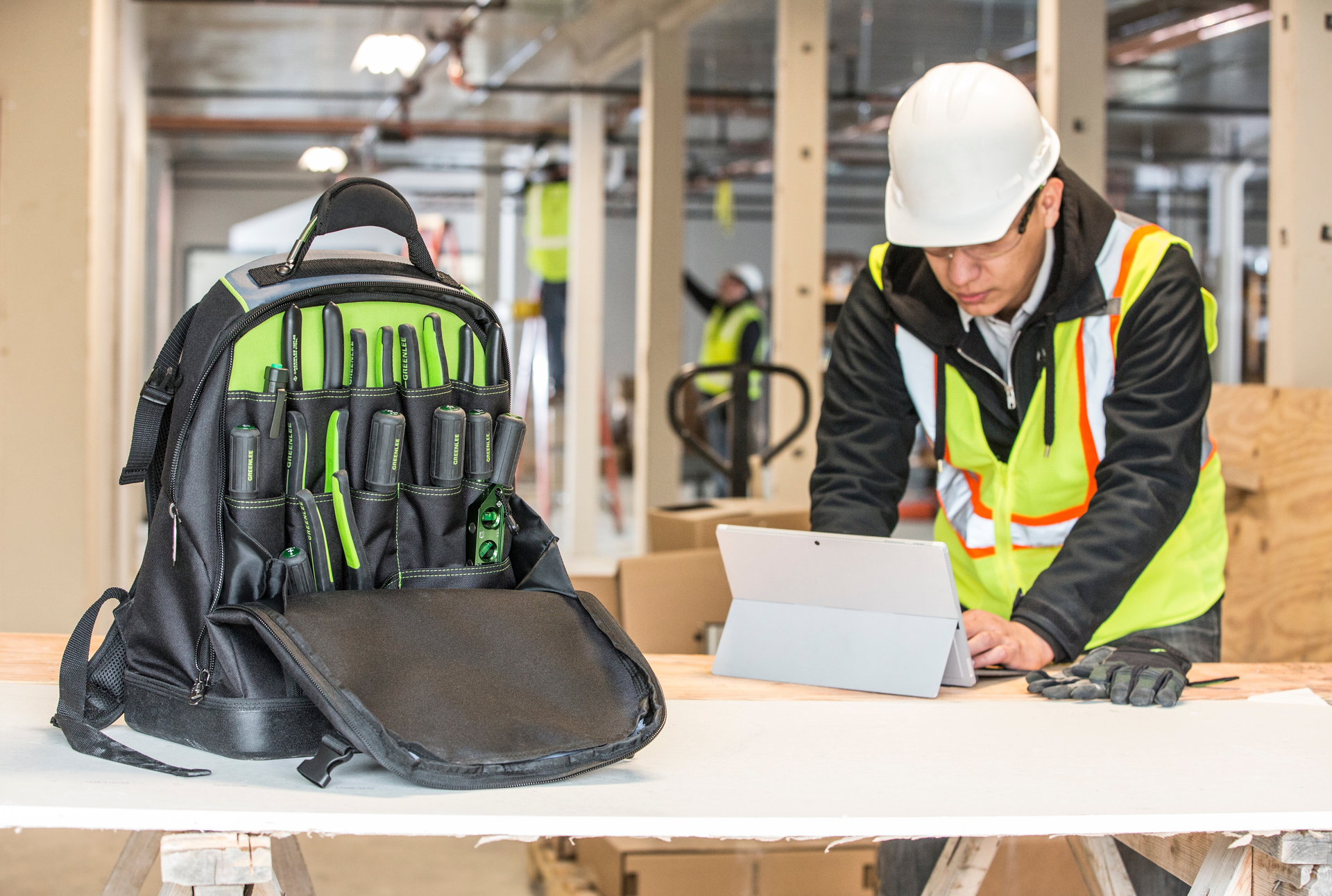 Greenlee Next Gen Professional Tool Backpack With Tools