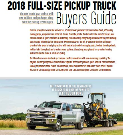 Pickup Buyers Guide