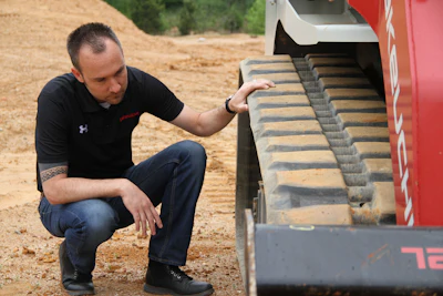 Undercarriage inspection should be a routine part of your maintenance discipline in order to maximize the life of your machine’s tracks.