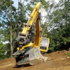 The tiltrotator can be connected to engcon's Q-Safe quick coupler and combined with the EC-Oil, a hydraulic system that allows automatic connection of hydraulic tools and accessories from the cab. This enables quick attachment changes from the operator seat.
