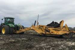 Earth Max started out with a used K-Tec scraper and later purchased two new K-Tec 1233 scrapers, each of which holds a 33-cu.-yd. heaped capacity.