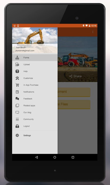 Manage your heavy equipment inventory with one mobile app.