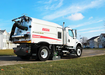 Elgin Sweeper Crosswind Single Engine Configuration