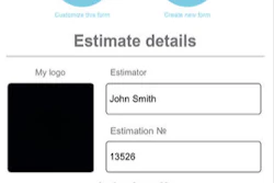 Snappii Estimate Details