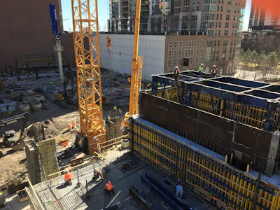 McHugh Construction says Putzmeister equipment is 'absolutely crucial' for this logistically challenging project.