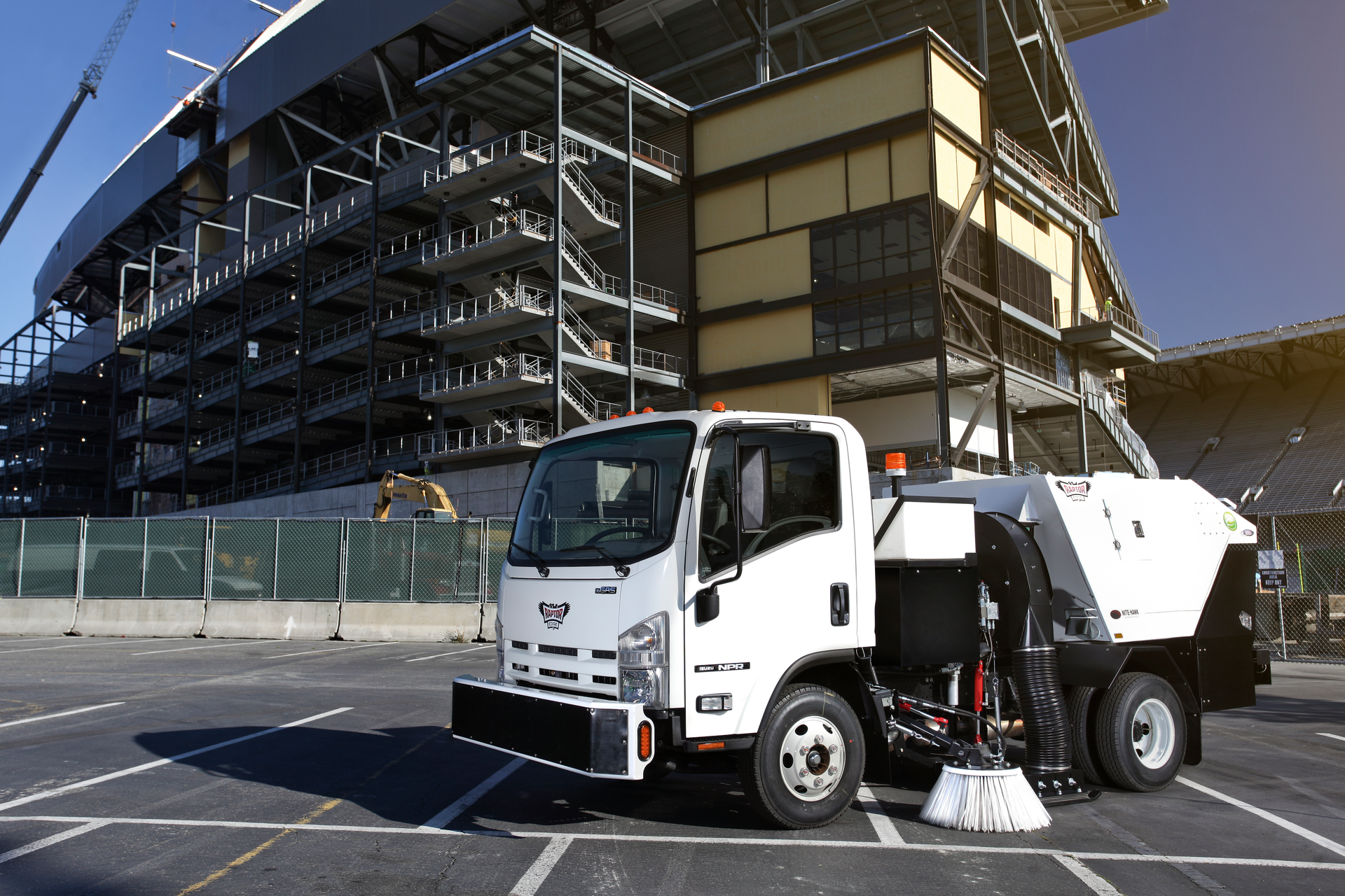 One easy summer tip is to check to make sure sweeper tires are properly inflated. Properly inflated tires improve fuel economy, ease vehicle handling and reduce blowout risk.